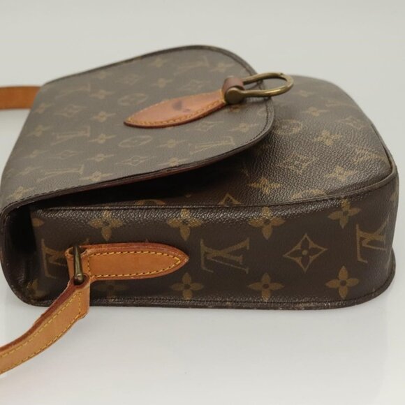 Authentic LOUIS VUITTON Monogram Saint Cloud GM Shoulder Bag M51242 LV - Picture 11 of 16